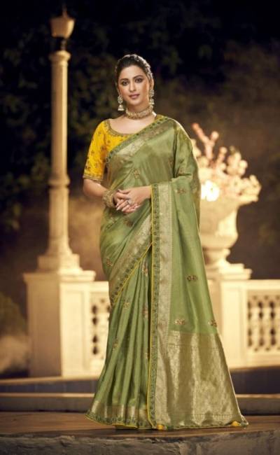 Prerna 1500 Series Silk Designer Wedding Saree Collection
